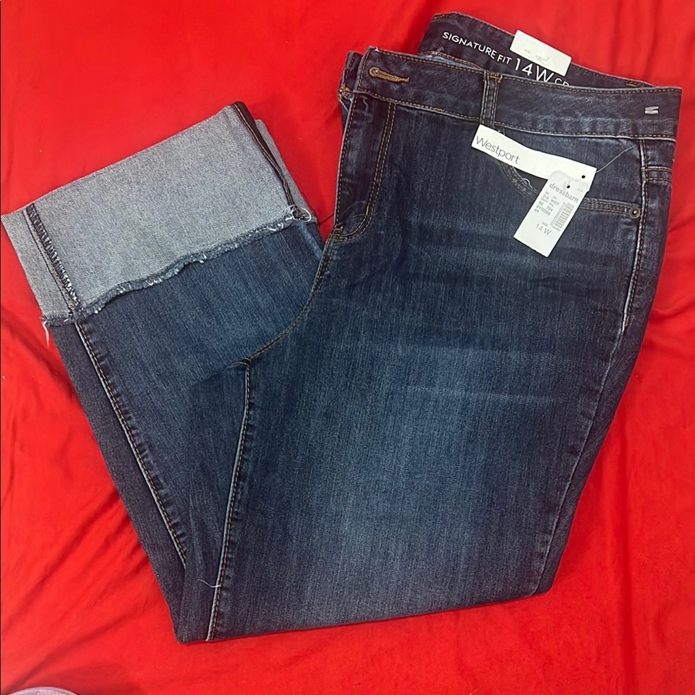 Westport Blue Relaxed Jeans Classic Comfort
